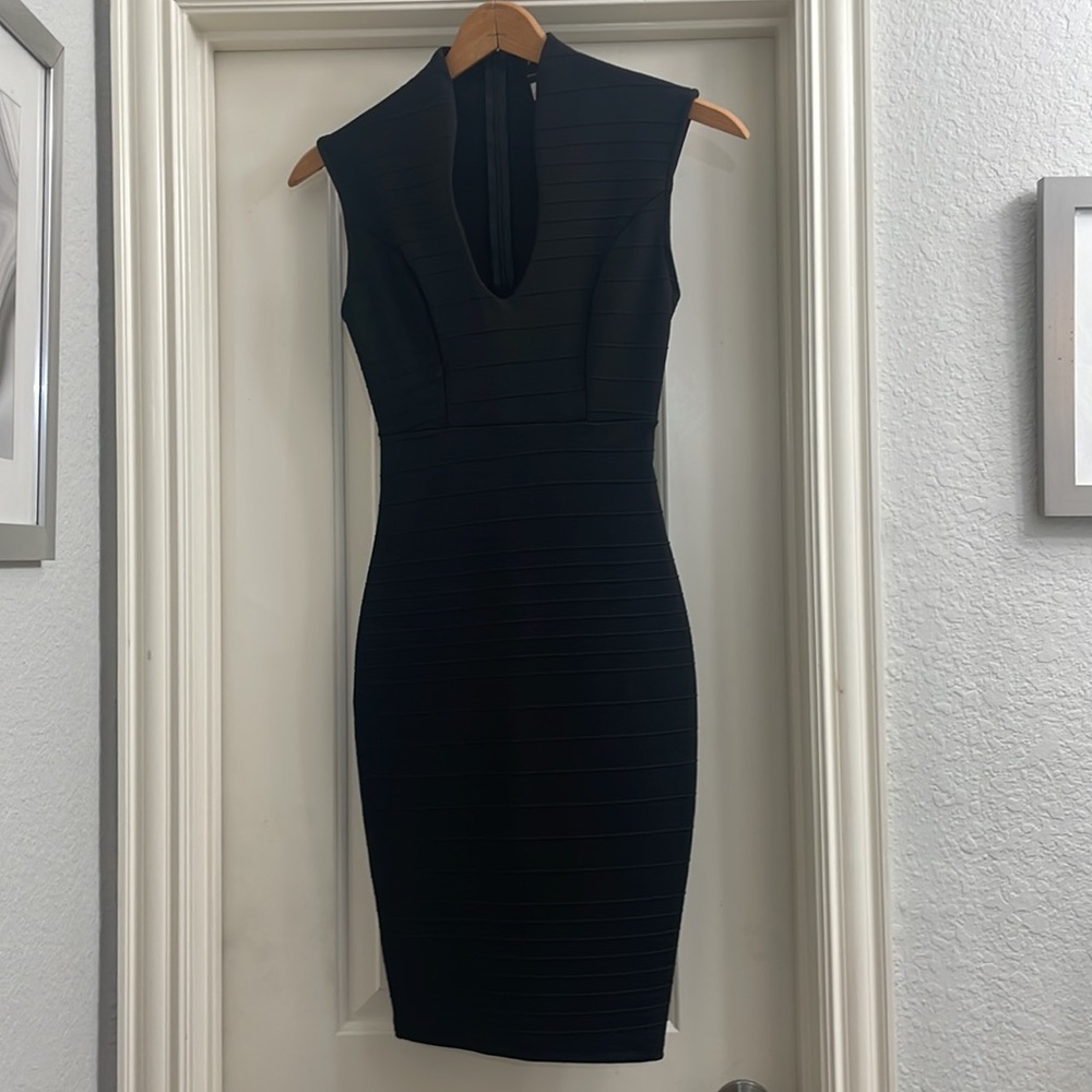 Sexy black dress